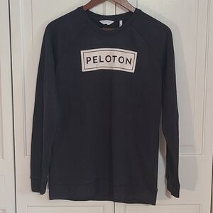 Peloton Black Sweater Sweatshirt Medium